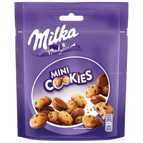 USY Bundle für Milka Mini Cookies (110g Packung) + USY Block - KostenloseMilkaMiniCookies + LeckererSchokoladen Geschmac